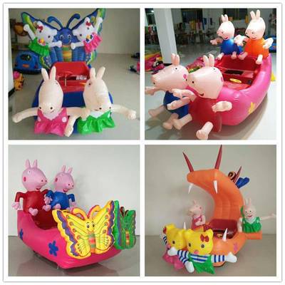 充氣電瓶車 氣模車 彩燈氣模玩具車 兒童廣場(chǎng)游樂車價(jià)格