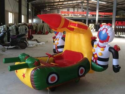 充氣電模玩具車 兒童廣場游樂新寵與市場行情解析